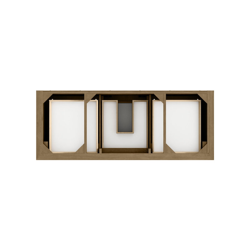 Brookfield Single Vanity, Honey Oak, Siberian, Widespread