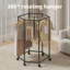 Metal Rolling Clothes Rack