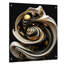 Liquide vitrail liquide V - Spirales abstraites, décoration murale acrylique-1659990407