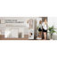 Miroir pivotant 360 ° pivotant sur 66 po x 14 po Pleine longueur avec miroir et support de rangement Portemanteaux