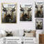 «Floral Yak Profile I», reproduction sur toile-445213524-391746559