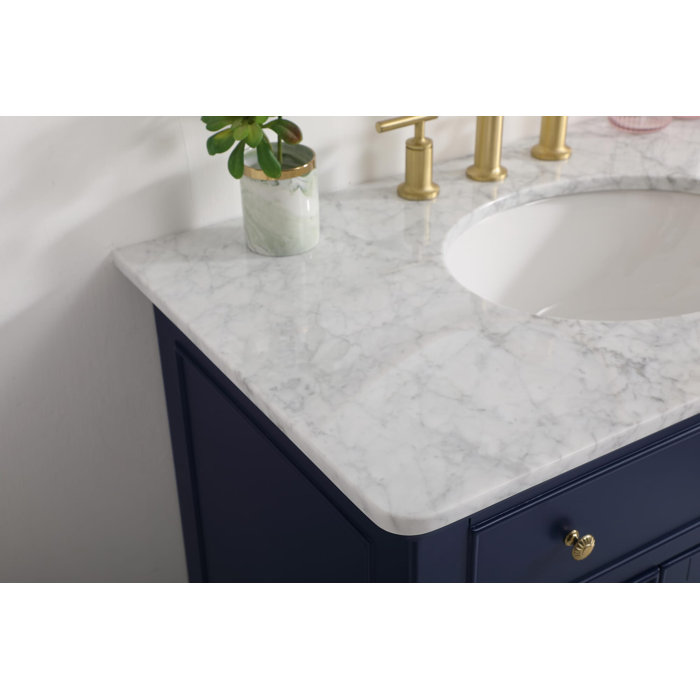 Beachcrest Home Pruitt 36'' Single Bathroom Vanity with Top & Reviews ...