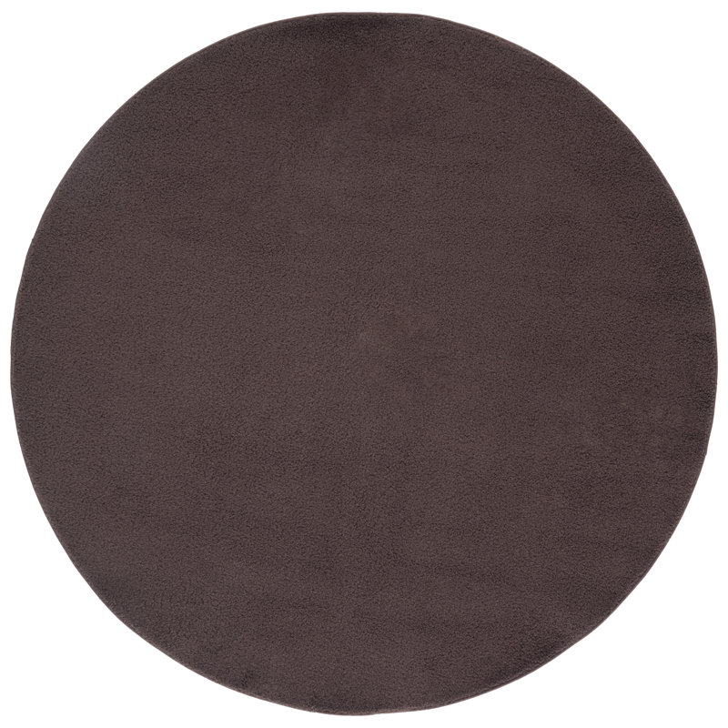 Boucle 100 Performance Machine Washable Solid Color Rug, Rectangle 4' x 6'