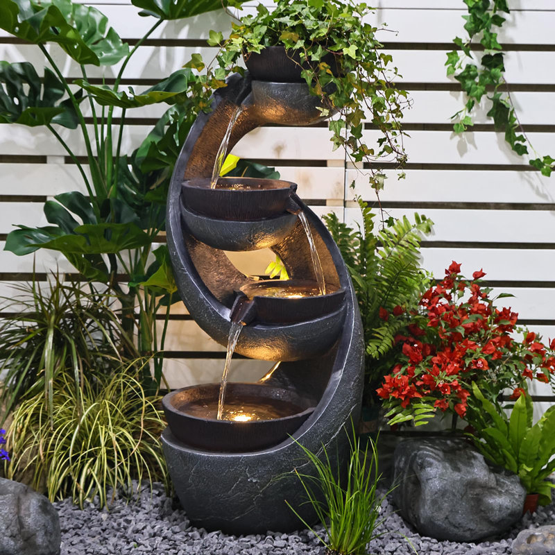 Fontaine avec lumière Muntaz