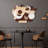 "Sands Serenade II" Hand Made & Hand Finished Dimensional Solid Paulownia Wood Abstracts Wall Art
