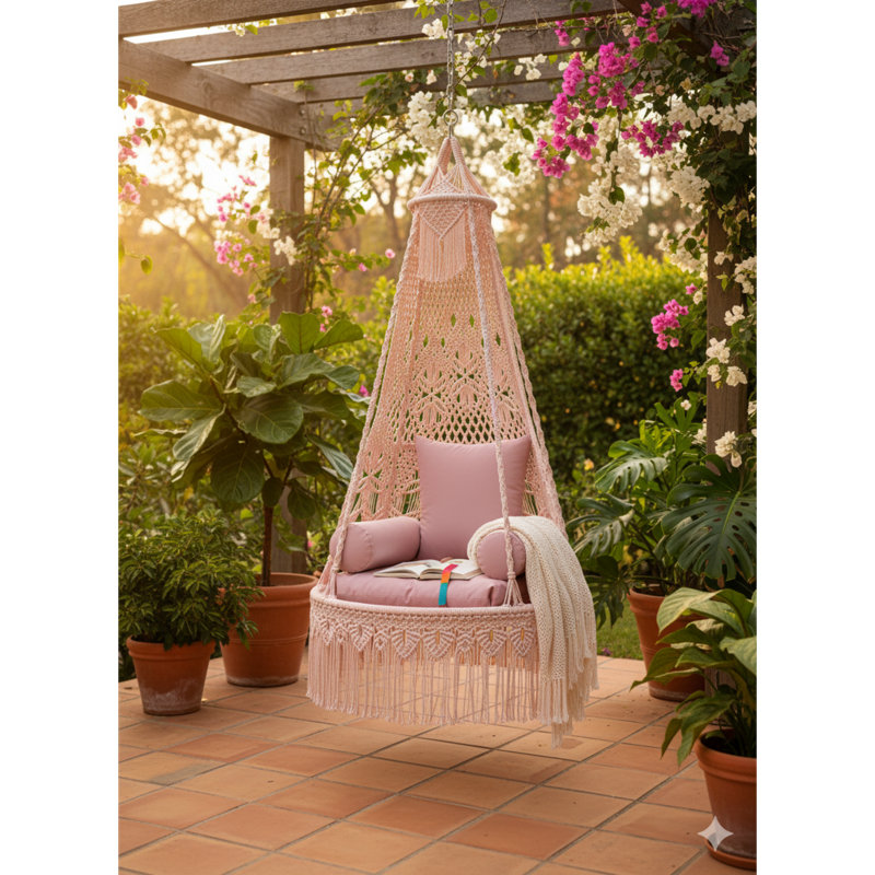 Porch Swing with Canopy