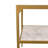 Dalia Iron and Marble Console Table