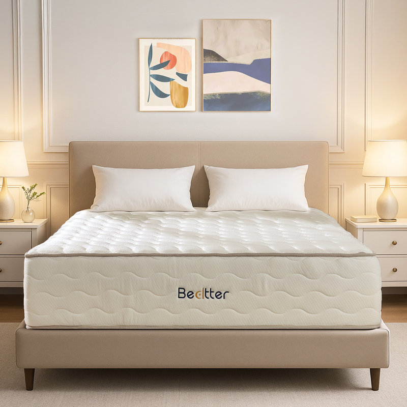14" Luxury Cooling Hybrid Mattress With Plush Pillow-Top Comfort, California King