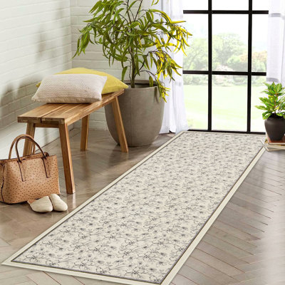 Tapis lavable Boho