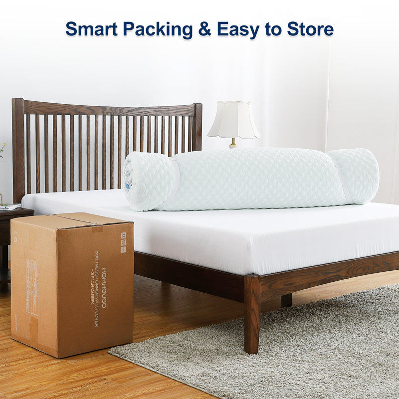 3'' Memory Foam Mattress Topper, Queen