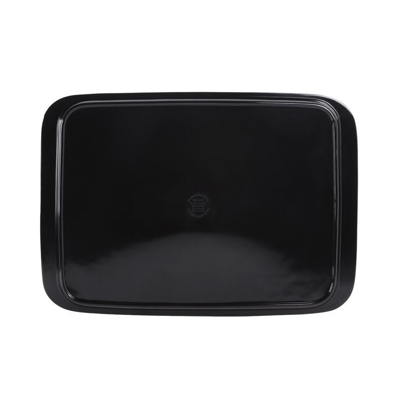 Plateau en mélamine, H 0,87 po x l 17,87 po x P 12,5 po