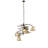 36" Wide Valley View 5 Light Chandelier