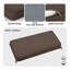 Coussin de banc sur mesure de 7,6 cm de hauteur, pour intérieur et extérieur, avec double passepoil et 2 attaches.-632936847-632936940