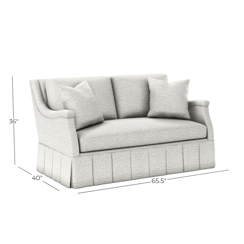 Ensemble Loveseat, Wild Dunes Natural