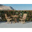 Folding Teak Patio Dining Chair