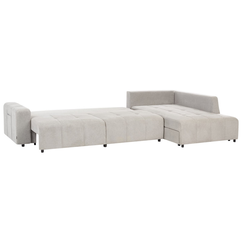 INNVIK 4 Seater Sofa Bed, Left Hand Facing, Gray