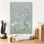 «Spring Mural 1 Blue» par Julia Purinton, art mural sur toile-1627859020