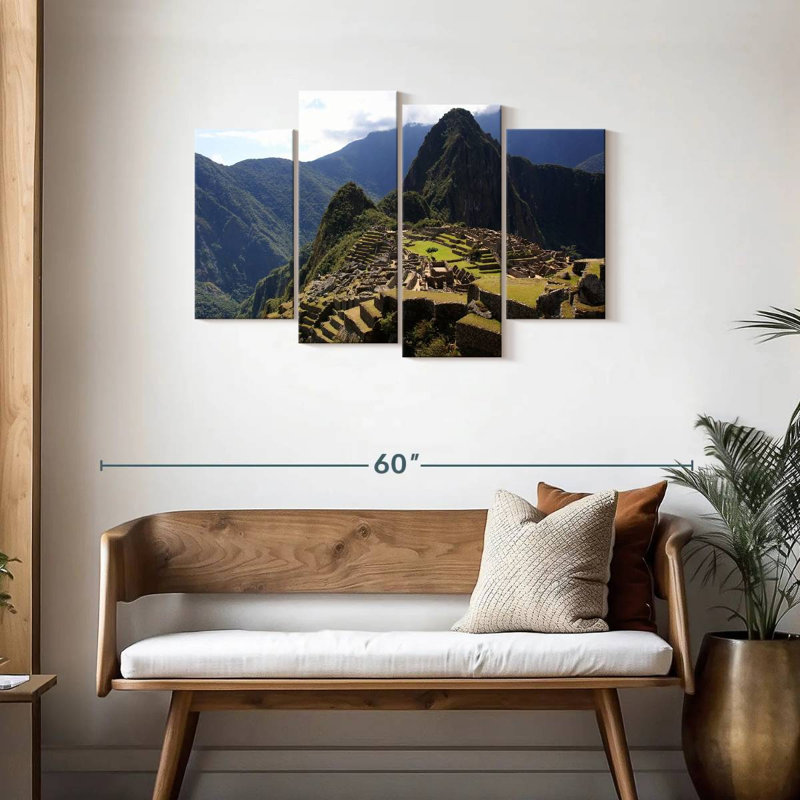 Mysterious Machu Picchu, H 27 po x l 43 po