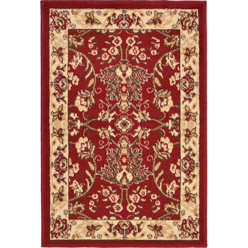Zayandeh Oriental Indoor Rug, Rectangle 2'2" x 3'