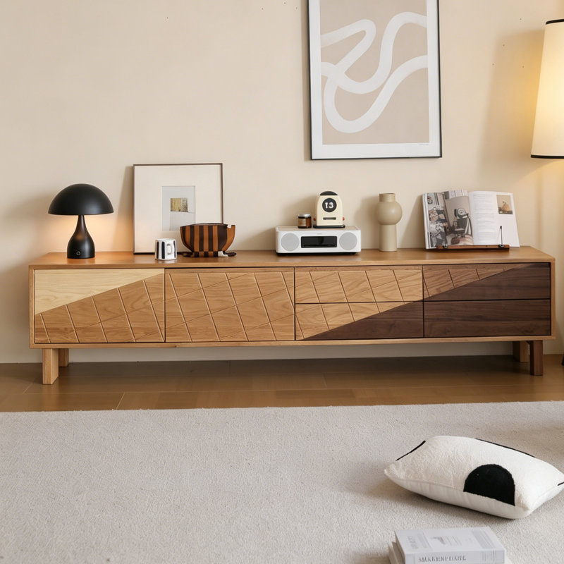 Meuble télé de style japonais minimaliste