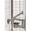 Cage à oiseaux en acier inoxydable de avec roues / roulettes Keeling-1813163983