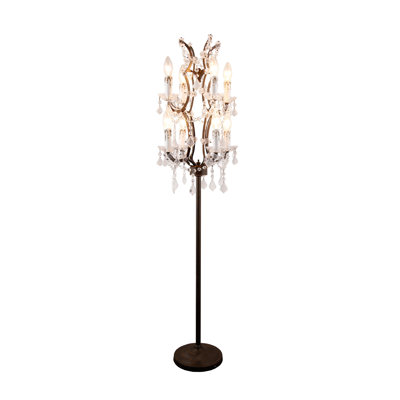 Lampe sur pied 67 po candélabre Aubriella