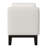Mayol Vanilla Upholstered Accent Bench with Track Arms