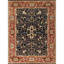 High-Quality Hand-Knotted Blue And Red Area Rug-1471761640