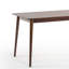 Table de salle à manger en bois massif de pin 47 po Pfarr