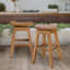 Tabouret de bar rotatif 28,75 po Dayah-521606513
