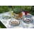 Roma 18 Piece Porcelain China Dinnerware Set - Service for 6