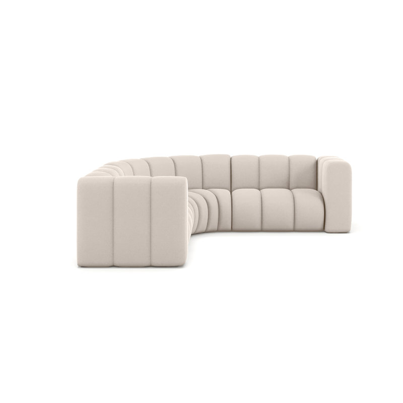 3 Seater Velvet Sectional