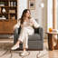 Fauteuil pivotant large Assiatou-235638302