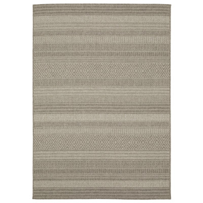 Striped Indoor / Outdoor Rug