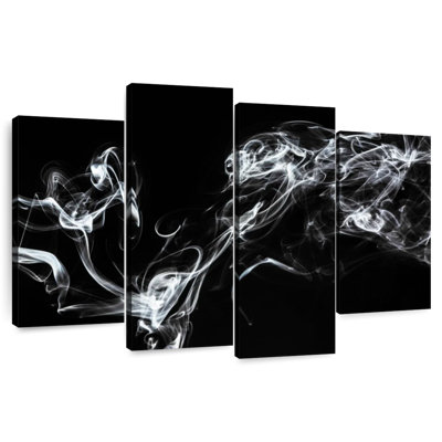Abstract White Smoke - Spirit Mood