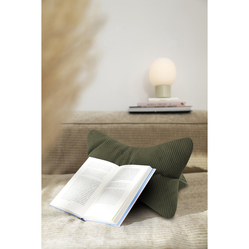 Coussin de lecture Inga, ensemble de 2, Vert