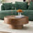 31.49" MDF Round Coffee Table-616272646