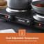 GEEPAS 2000W Double Ceramic Hot Plate