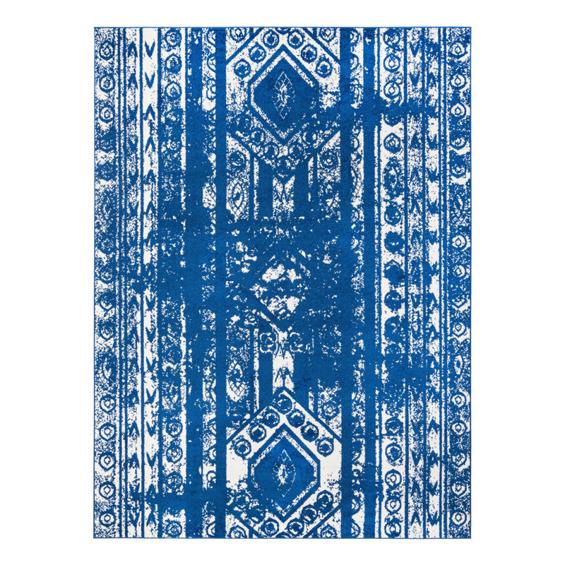 Gusman Geometric Indoor Rug, Rectangle 9' x 12'