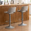 Tabourets de bar pivotants à hauteur réglable, tabourets de comptoir rembourrés en similicuir, tabourets de pub modernes-1346700359