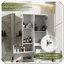 Armoire à pharmacie murale avec miroir et porte-serviettes-233746649
