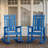 Outdoor Rocking Chairs Weather-Resistant HDPE Rocking Adirondack Chairs-930783616