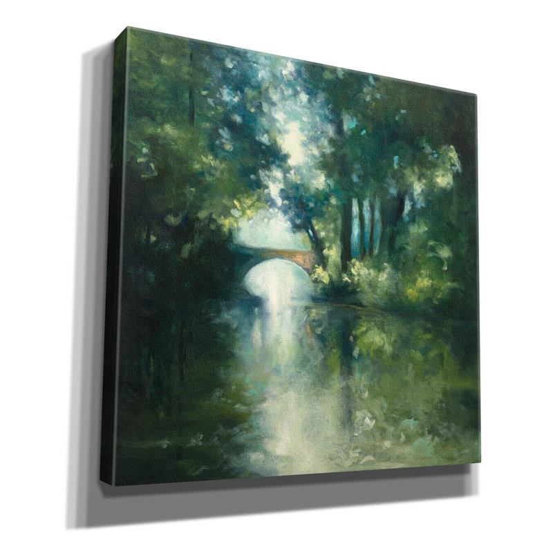 Art mural sur toile Lark Manor ™ «Peek A Boo» par Julia Purinton, H 37 po x l 37 po x P 1,5 po