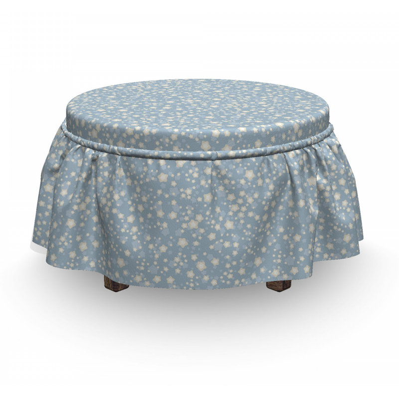 Housse pour repose-pieds de chambre de bébé étoile
