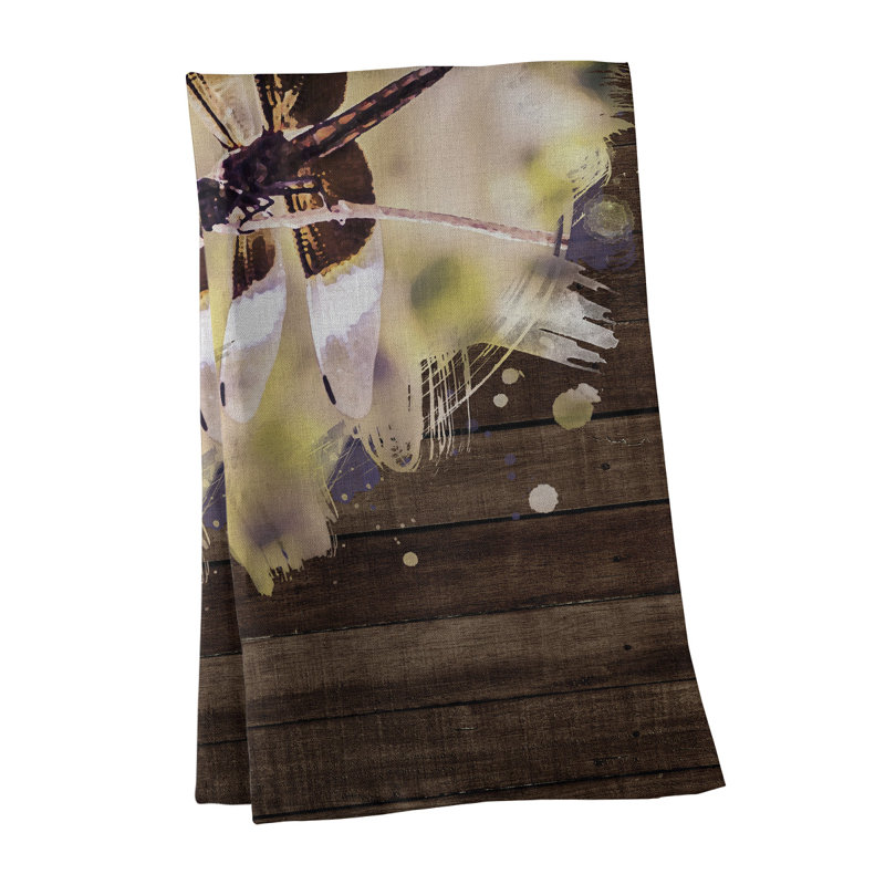 Serviette de thé libellule, Polyester sergé