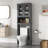 Bellavance Freestanding Over the Toilet Storage-690308237