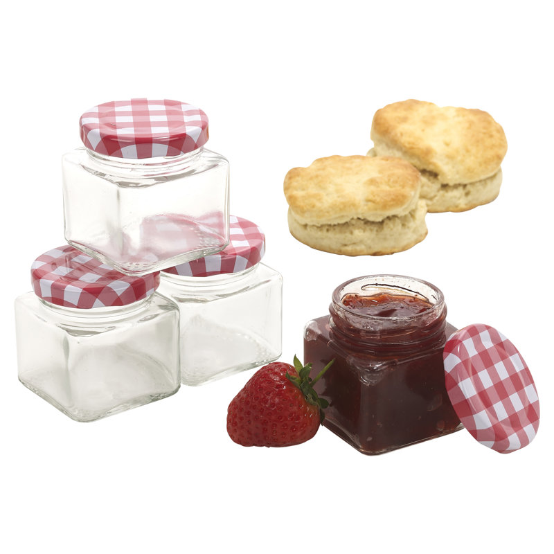 Glass Jar - Set of 4