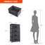 Commode en tissu 4 tiroirs-99346019