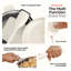 Poêle multifonctionnelle antiadhésive 10 po avec couvercle, cuillère en nylon et panier à vapeur Granitestone Zuka Everyday-111325729