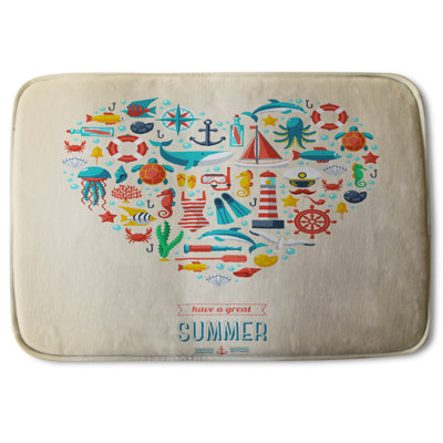 Akaneden Non-Slip Bath Rug